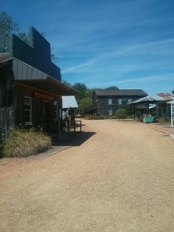 Mock village at the Ag Museum