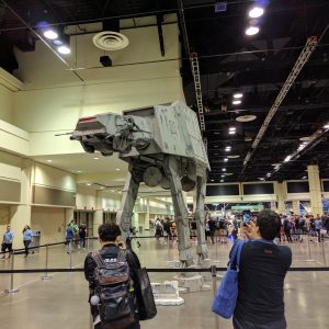 An AT-AT walker